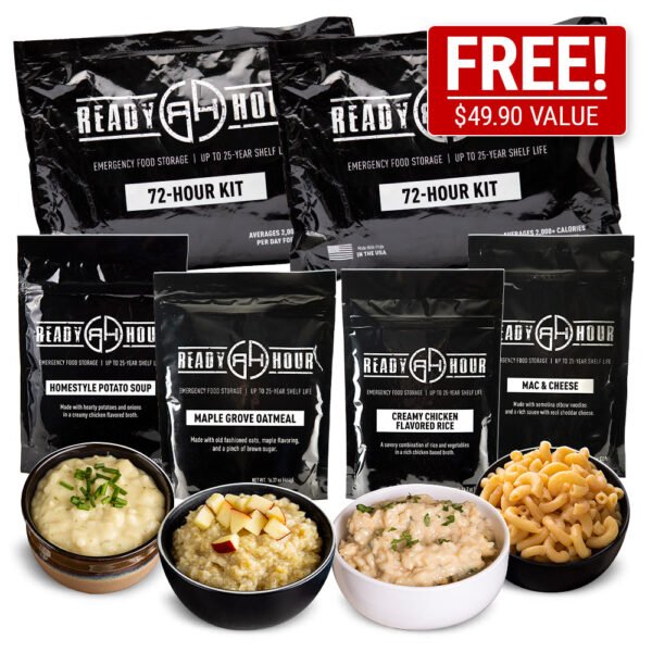 1-Week Food Supply + (2) FREE 72-Hour Kits - 图片 2