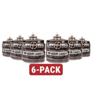 100-Hour Candle by Ready Hour (6-pack)