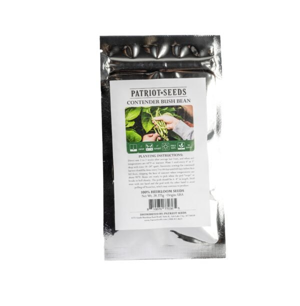Heirloom Contender Bush Beans (5g) by Patriot Seeds - 图片 2