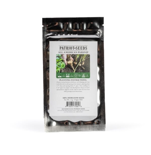 Heirloom All American Parsnip Seeds (1.5g) by Patriot Seeds - 图片 2