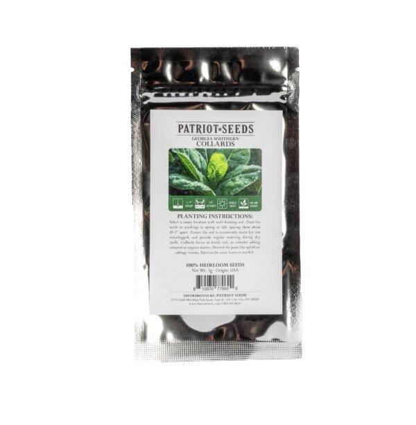 Heirloom Georgia Southern Collards Seeds (3g) by Patriot Seeds - 图片 2