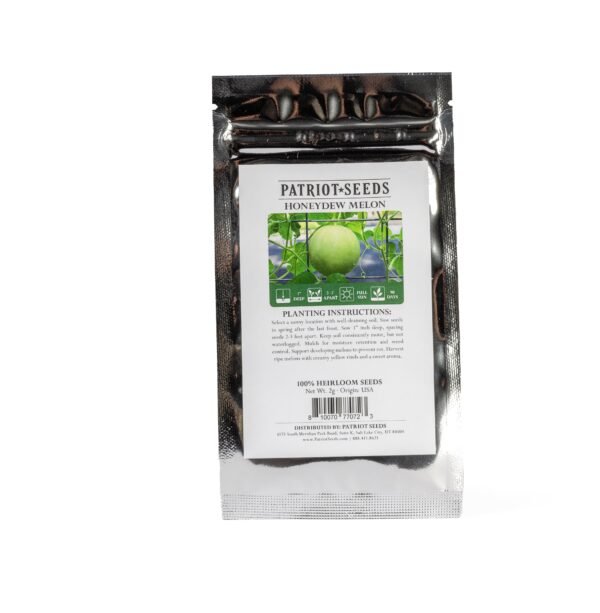 Heirloom Honeydew Melon Seeds (2g) by Patriot Seeds - 图片 2