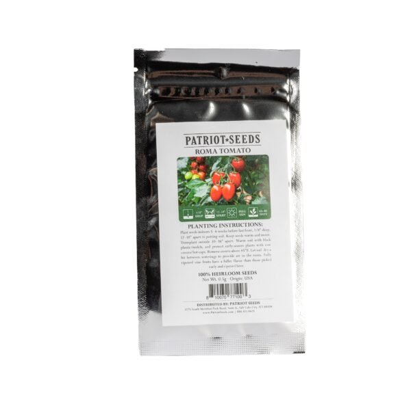 Heirloom Roma Tomato Seeds (.5g) by Patriot Seeds - 图片 2
