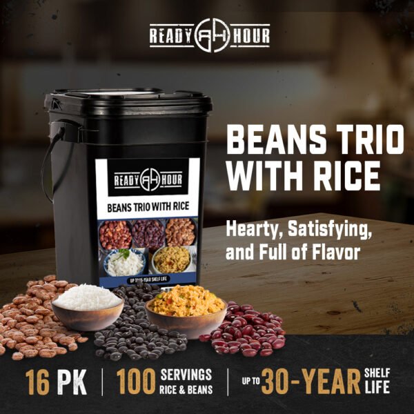 Beans Trio & Rice Kit  (100 servings, 14 pk.) - 图片 2