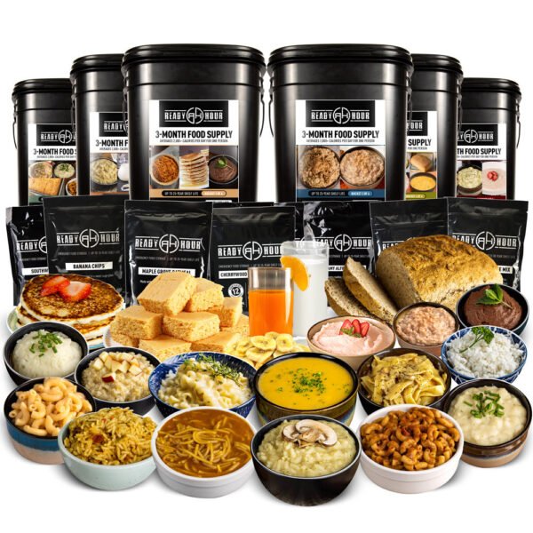 3-Month Emergency Food Supply - 2,000+ calories/day (SMS EXCLUSIVE)