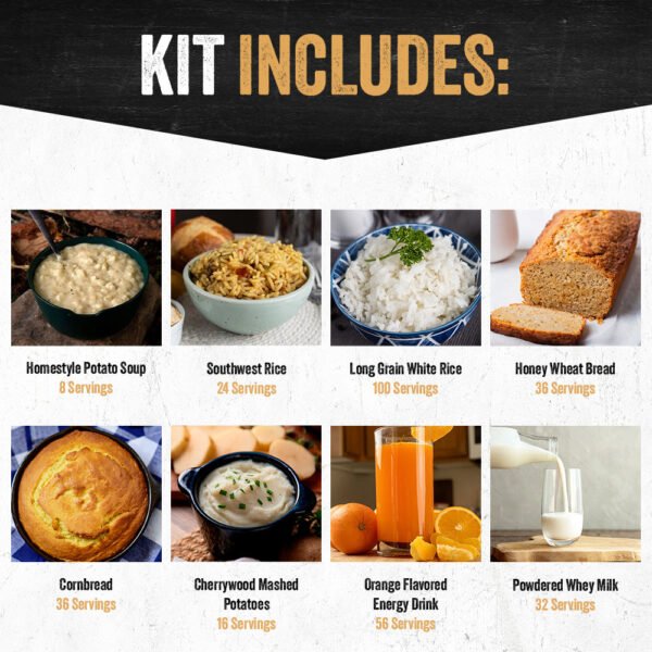 3-Month Emergency Food Supply (2,000+ calories/day) - 图片 4