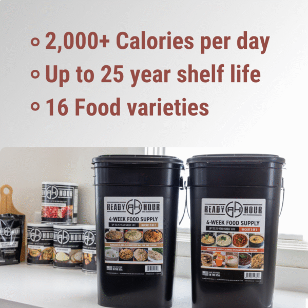 4-Week Emergency Food Supply (2,000+ calories/day)* - 图片 3