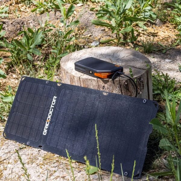 65W Power Bank w/ 15W Solar Panel by Grid Doctor - 图片 2