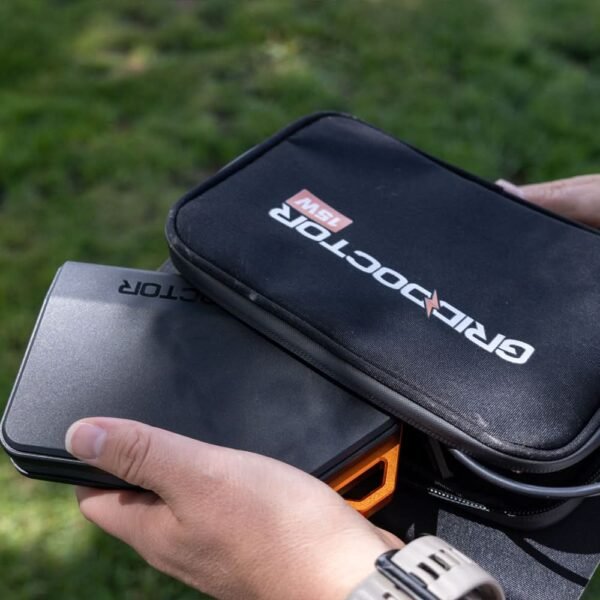 65W Power Bank w/ 15W Solar Panel by Grid Doctor - 图片 7