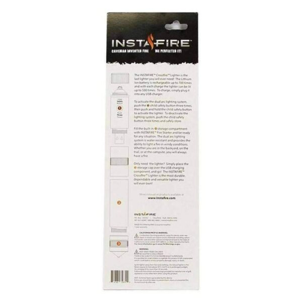 CROSS-FIRE® Dual-Arc Plasma Lighter by InstaFire (Thank You Offer) - 图片 8