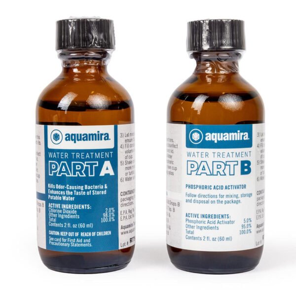 4-Pack of Water Treatment Drops, 2oz (with droppers) by Aquamira - 图片 2