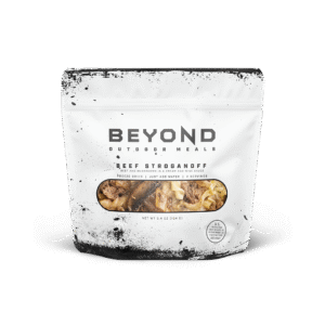 Beef Stroganoff Pouch by Beyond Outdoor Meals (710 calories, 2 servings)
