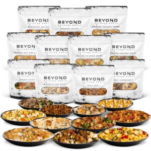 Beyond Outdoor Meals 11-pack Sampler (7,810 calories, 22 servings)