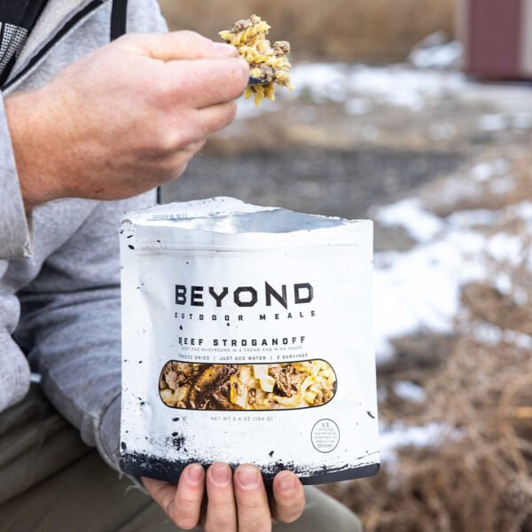 Beef Stroganoff Pouch by Beyond Outdoor Meals (710 calories, 2 servings) - 图片 8