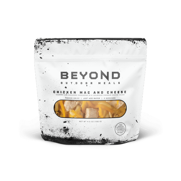 Chicken Mac & Cheese by Beyond Outdoor Meals (710 calories, 2 servings)