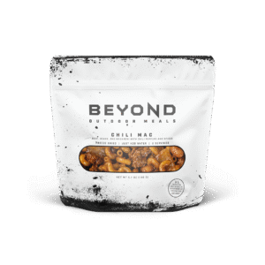 Chili Mac Pouch by Beyond Outdoor Meals (710 calories, 2 servings)
