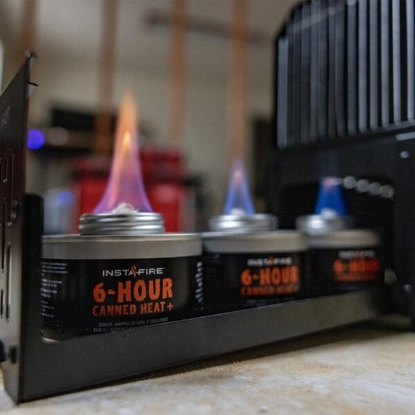 Canned Heat+ & Cooking Fuel (3-pack) by InstaFire - 图片 2