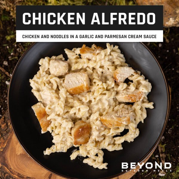 Chicken Alfredo Pouch by Beyond Outdoor Meals (710 calories, 2 servings) - 图片 2