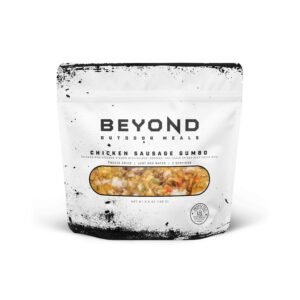 Chicken Sausage Gumbo Pouch by Beyond Outdoor Meals (710 calories, 2 servings)