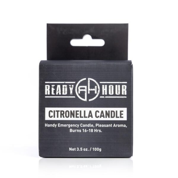 BUGS OUT Bundle: 4 Citronella Candles & 2 Mosquito Head Nets - 图片 4