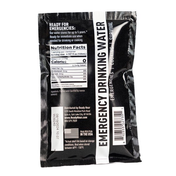 84 Emergency Ration Bars + 256 Water Pouches Bundle - 图片 18