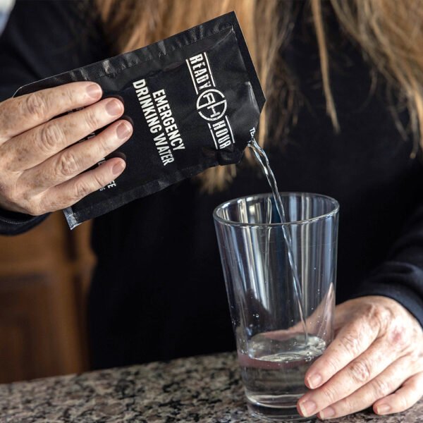 Emergency Drinking Water Pouch Case 4-Pack Bundle (256 pouches) by Ready Hour - 图片 10