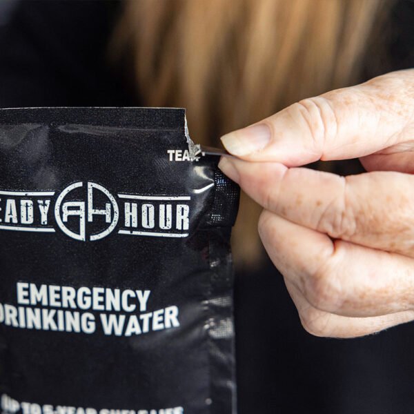 Emergency Drinking Water Pouch Case 4-Pack Bundle (256 pouches) by Ready Hour - 图片 4