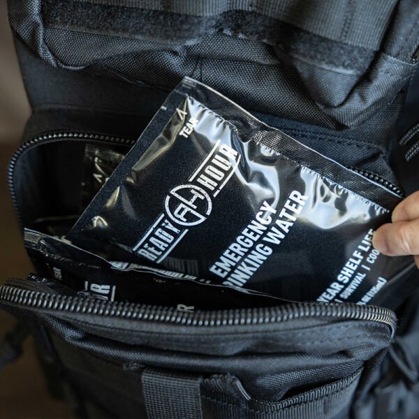 Emergency Drinking Water Pouch Case 4-Pack Bundle (256 pouches) by Ready Hour - 图片 5