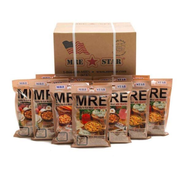 Bug-Out Bundle: MRE (12 meals) & Water (64 pouches) Cases - 图片 10