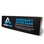 Emergency Water Bank with Pump by Alexapure (65 gallons)