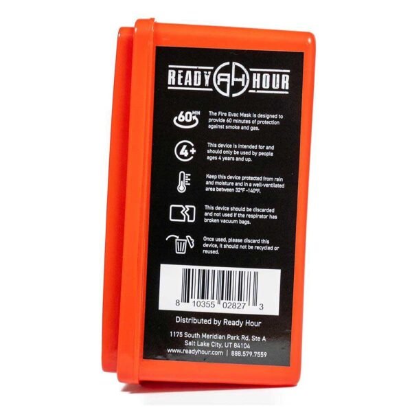 Fire Evacuation Mask & Fire Blanket by Ready Hour - 图片 8