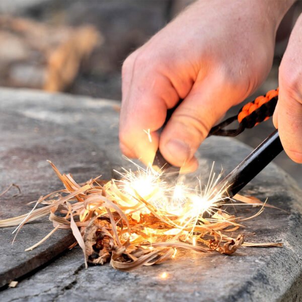 Ferro Rod Fire Starter w/ Paracord by InstaFire - 图片 2
