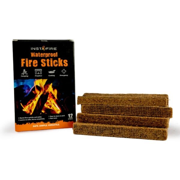 12 Waterproof Fire Sticks by InstaFire - 图片 2