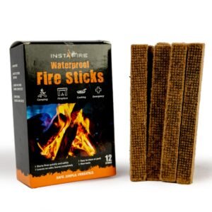 12 Waterproof Fire Sticks by InstaFire