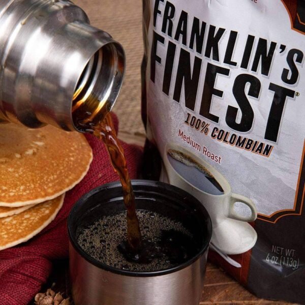 Franklin's Finest 100% Colombian Coffee Sample Pouch (60 servings) - 图片 3