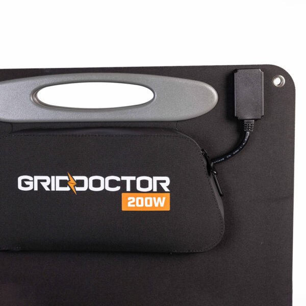 200W Solar Panels by Grid Doctor 3300 & 2200 Solar Generator Systems (Thank You Offer) - 图片 11