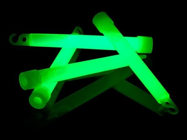4" Green Light Glow Sticks (24 sticks, 6 packs) - 图片 6