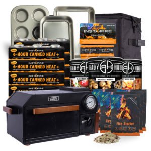 EMBER Off-Grid Biomass Oven Ultimate Kit by InstaFire