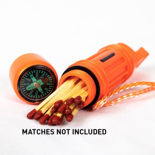 5-in-1 Survival Aid Tool and Whistle by Ready Hour - 图片 9