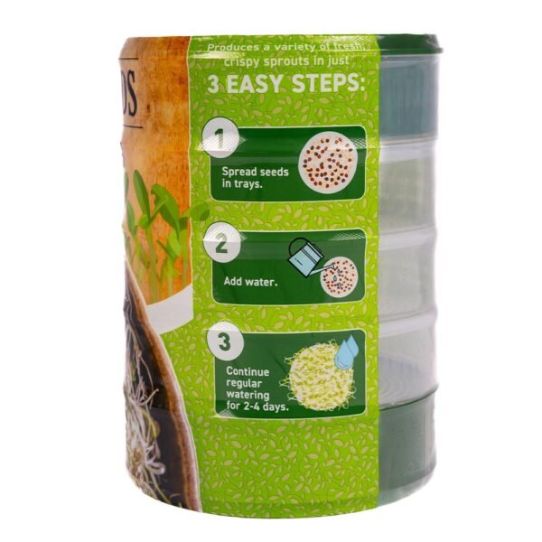 4-Tray Seed Sprouter Set by Patriot Seeds - 图片 2