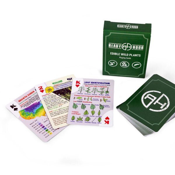 Edible Wild Plants Playing Cards by Ready Hour - 图片 3