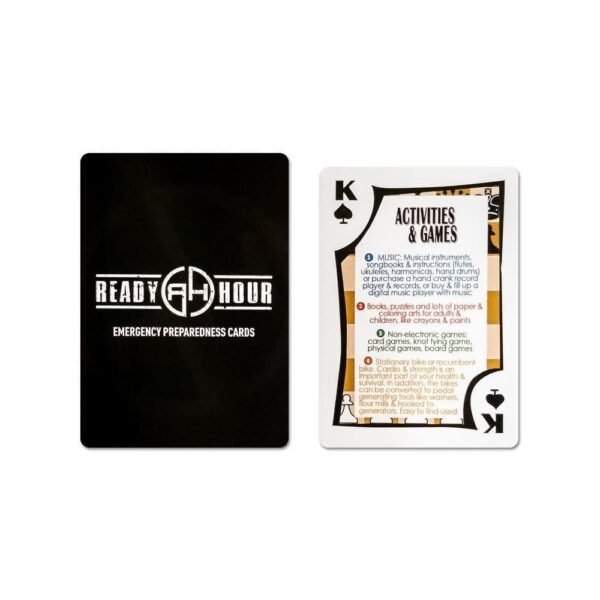 Emergency Preparedness Playing Cards by Ready Hour - 图片 2