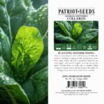 Heirloom Georgia Southern Collards Seeds (3g) by Patriot Seeds
