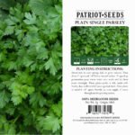 Heirloom Plain or Single Parsley Herb Seeds (1g) by Patriot Seeds