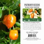 Heirloom Habanero Pepper Seeds (.25g) by Patriot Seeds