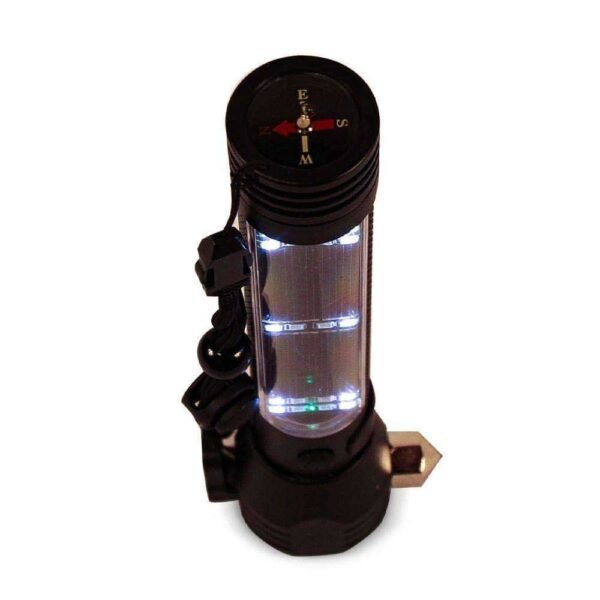 9-in-1 Multi-Function LED Solar Rechargeable Flashlight by Ready Hour - DM - 图片 7