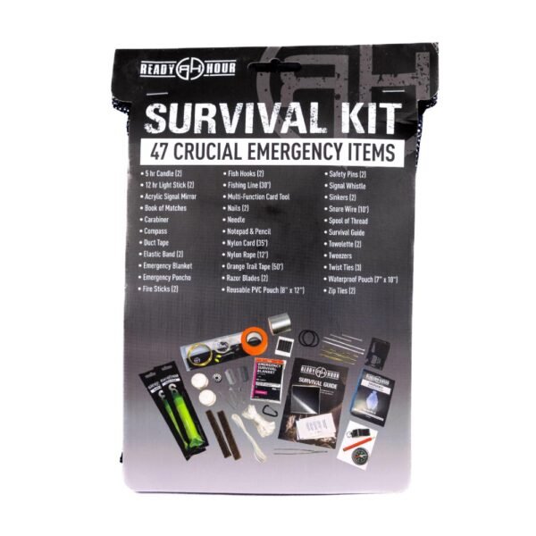 Go-Bag with Ballistic Panel & 60 Bug-Out Essentials - 图片 13