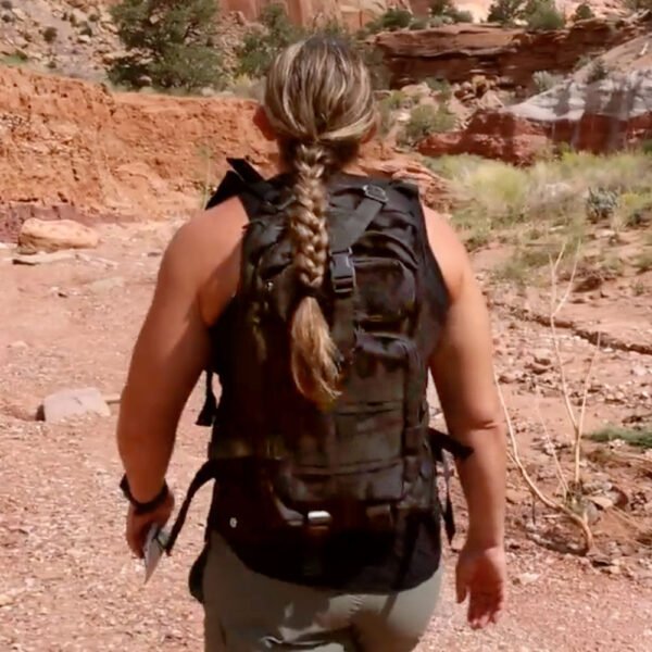 Black Tactical Backpack - 图片 5